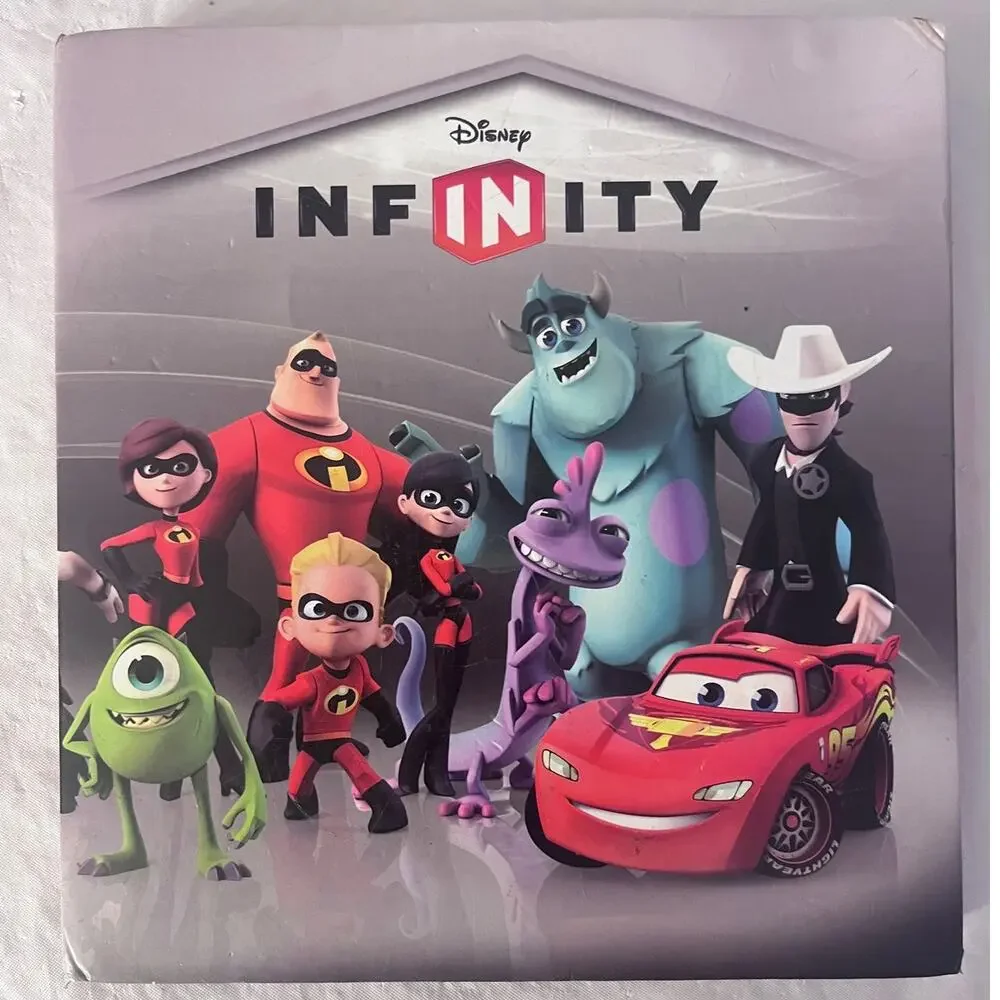Disney Infinity 1.0 - Power Disc Lot - Case and 18 Discs